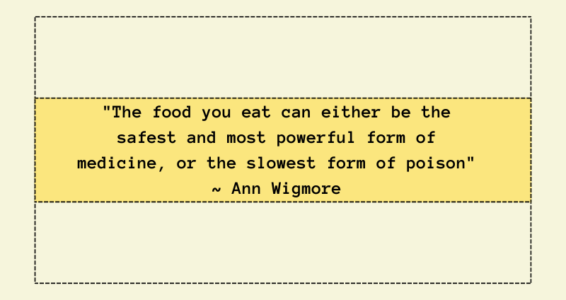 Food Medicine quote