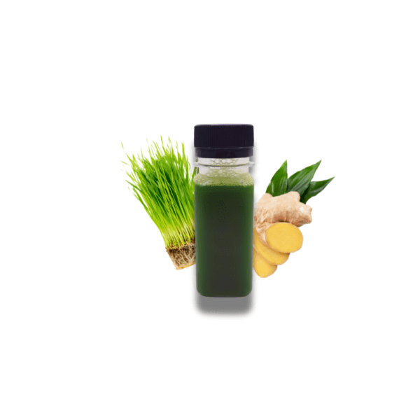 Wheatgrass and Ginger Shots